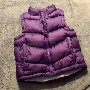 Puffy Fleece Lined Vest